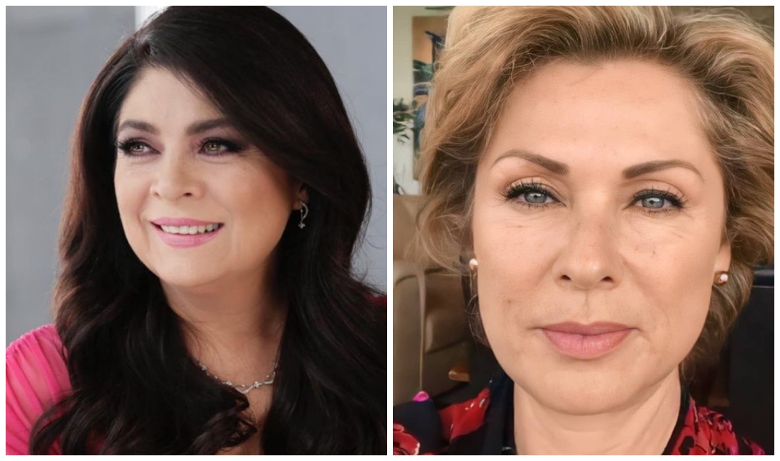 Victoria Ruffo bromeó con "odiar" a Lety Calderón por ganarle el papel (Instagram).