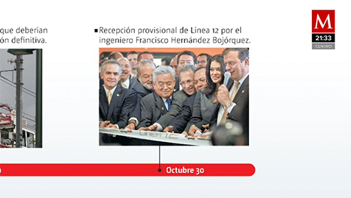 Fallas antes de inauguración de la L12