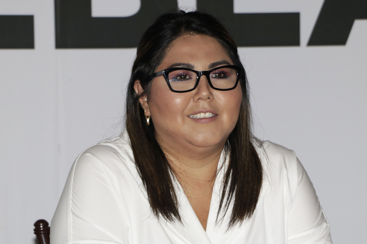 Genoveva Huerta, Dirigente del PAN Estatal. (Agencia Enfoque)
