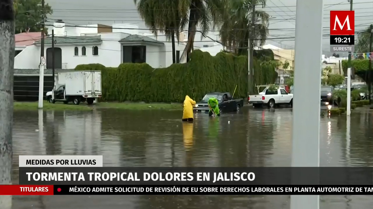 Gobierno de Jalisco y Protección Civil monitorean de cerca el paso de 'Dolores'