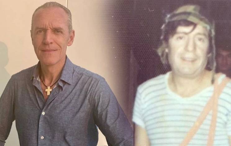 Heriberto Murrieta y Roberto Gómez Bolaños (Instagram)