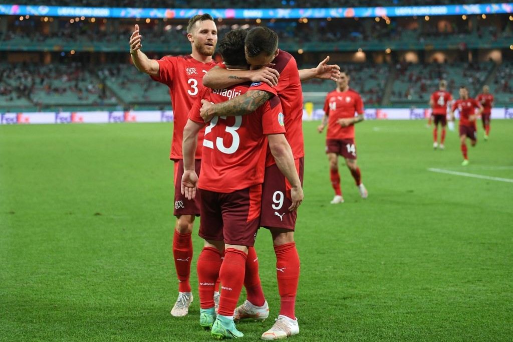 Suiza derrotó a Turquía (AFP)