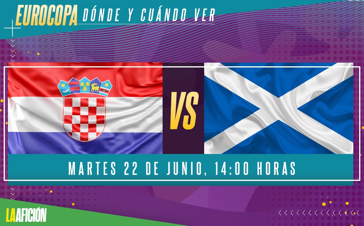 Croacia vs Escocia: dónde ver el partido de la Eurocopa 2021