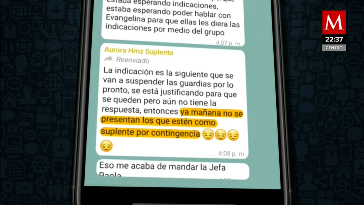 Despiden por WhatsApp a más de 100 enfermeros que atendieron covid en Zacatecas