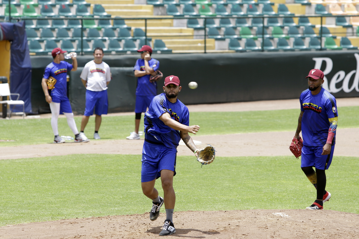 Entrenamiento de la selección de Venezuela rumbo al preolímpico. (Agencia Enfoque)