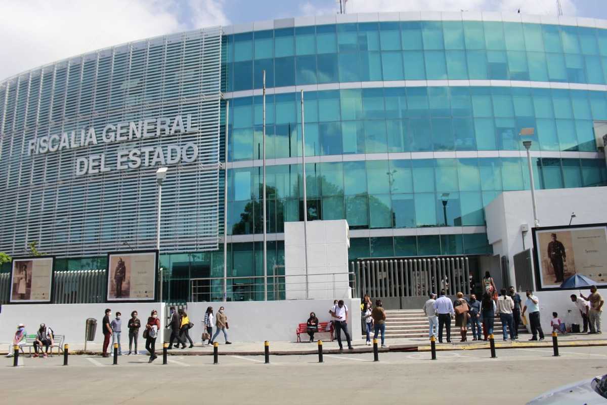 FGE Puebla no participa en macrosimulacro. (Jesús Zavala)