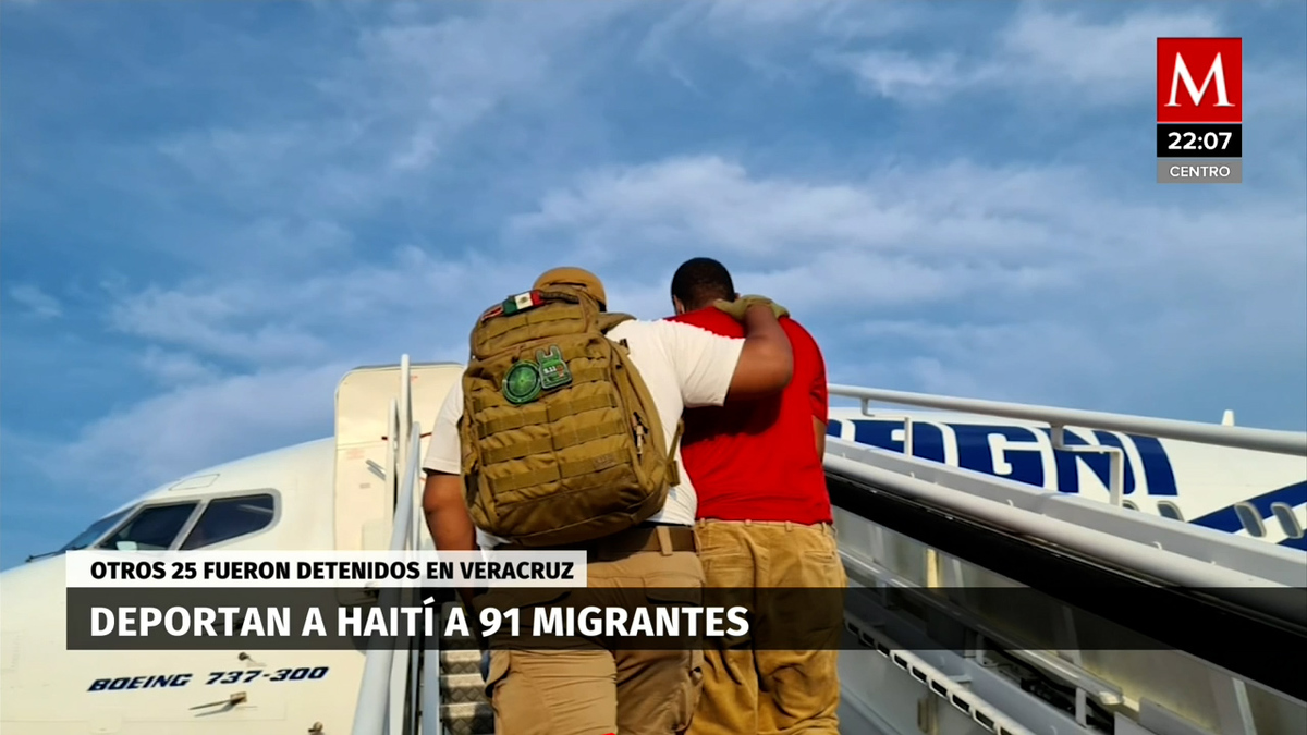 INM retorna a Haití a 97 migrantes que estaban en México de manera irregular