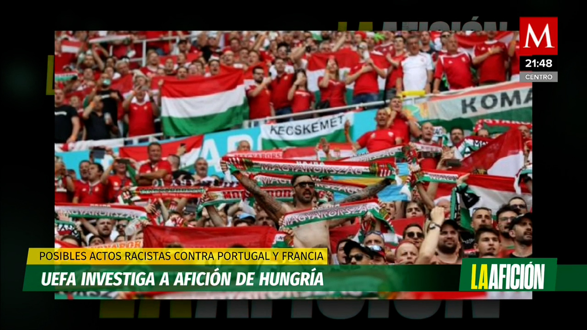 UEFA investiga posibles actitudes racistas de aficionados húngaros