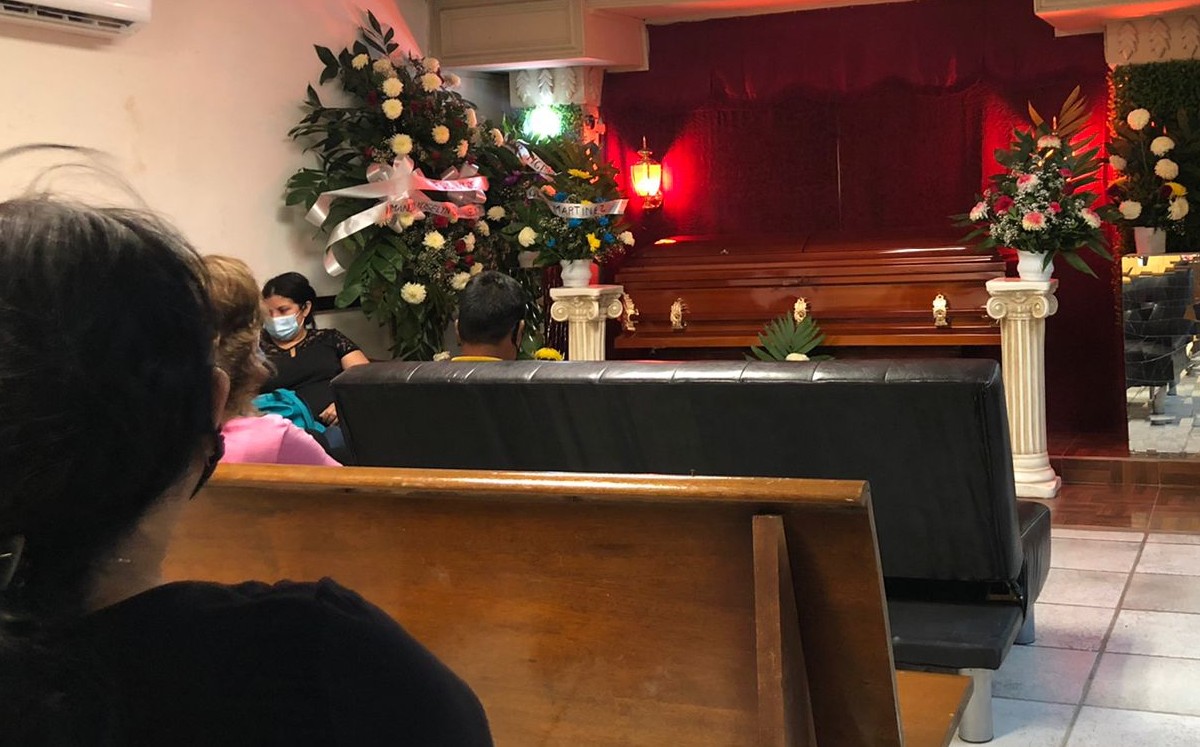 Velan a joven que murió en ataques armados en Reynosa. (Carolina Garza)