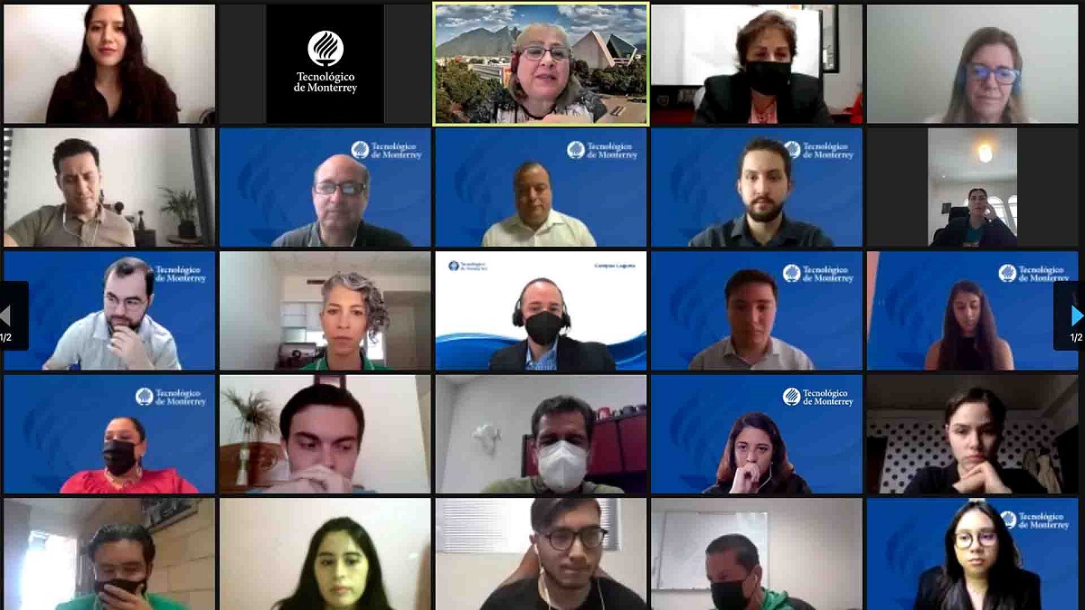 Alumnos del Semestre i atendiendo sus clases en línea. (tec.mx)