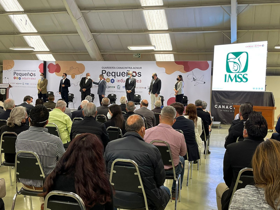 El proyecto de la guardería es por parte de Canacintra - Acnur “pequeños industriales”. (Especial)