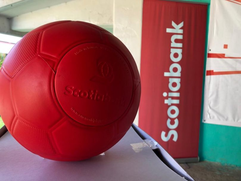 Scotiabank entregará balones rojos en Tamaulipas.