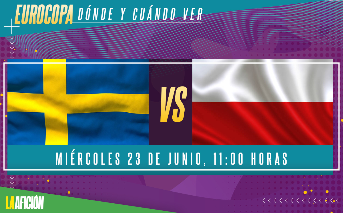 Suecia vs Polonia: Horario y dónde ver el partido de la Eurocopa 2021