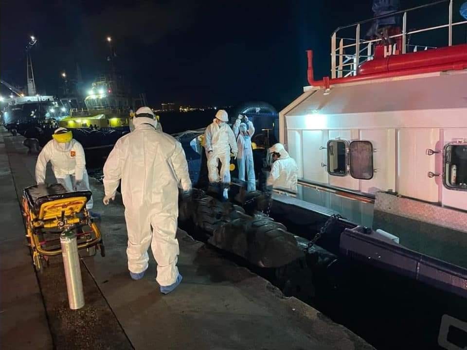 9 casos de coronavirus se registraron en un barco que llego de Panamá (ESPECIAL)