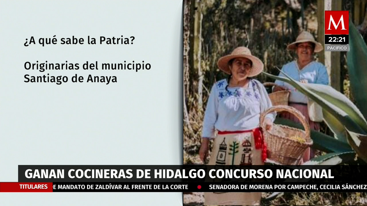 Cocineras de Hidalgo ganan concurso nacional de gastronomía '¿A qué sabe la patria?'