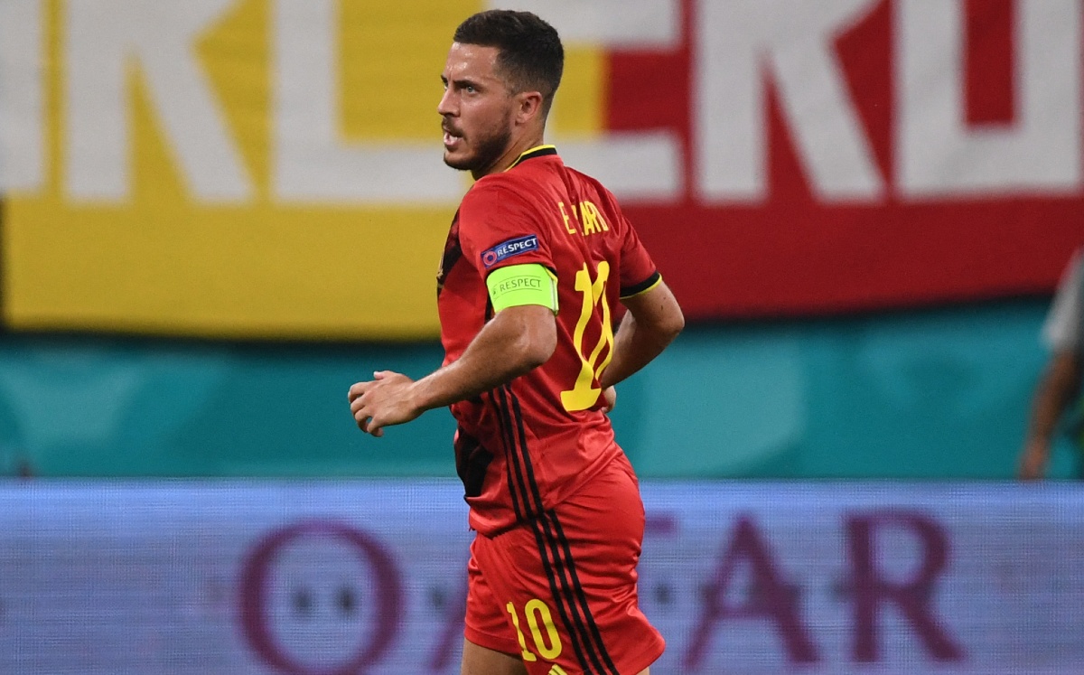 Eden Hazard, capitán de la selección de Bélgica (AFP)