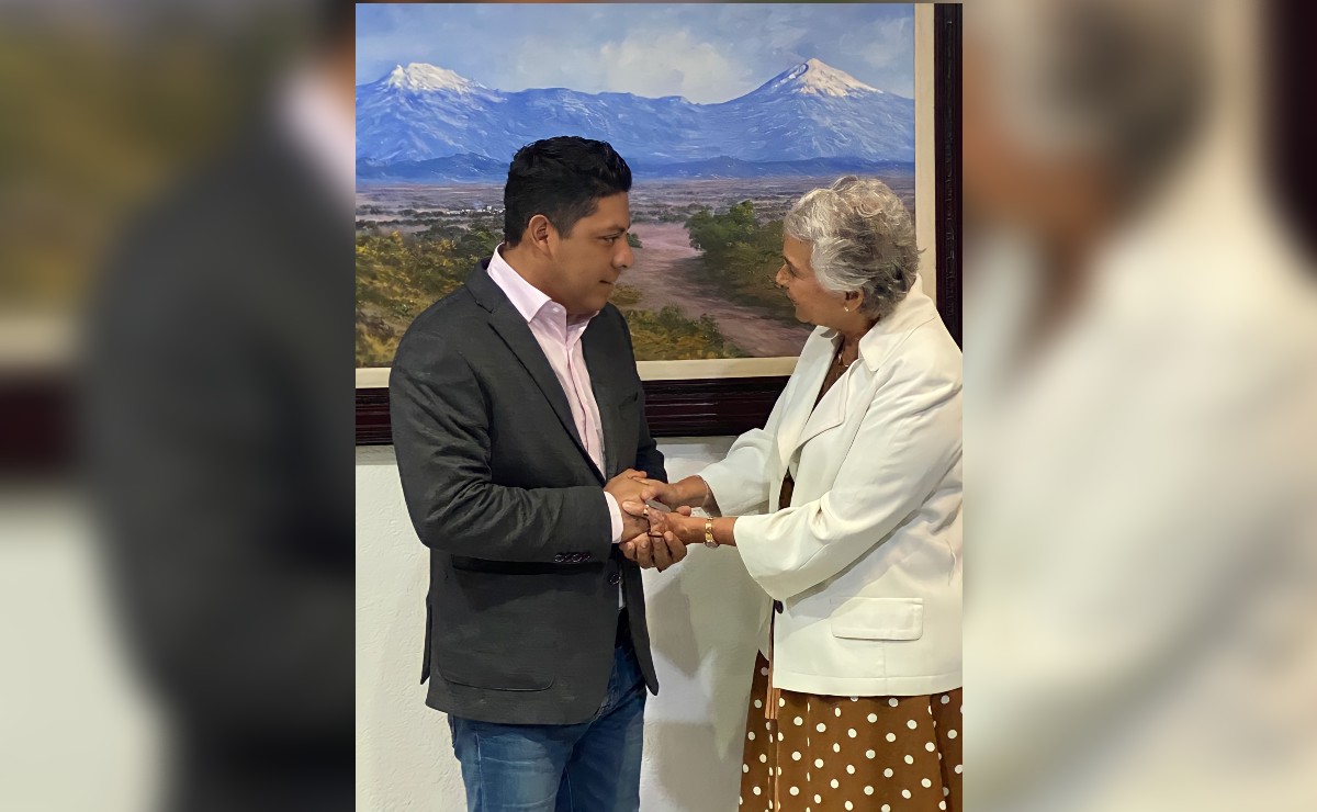 El encuentro se habría realizado en la sede de la dependencia en Ciudad de México.| Twitter