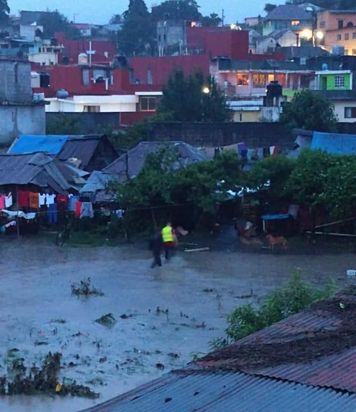 Lluvias en Zacualtipán, Hidalgo. (Wendy Salazar)