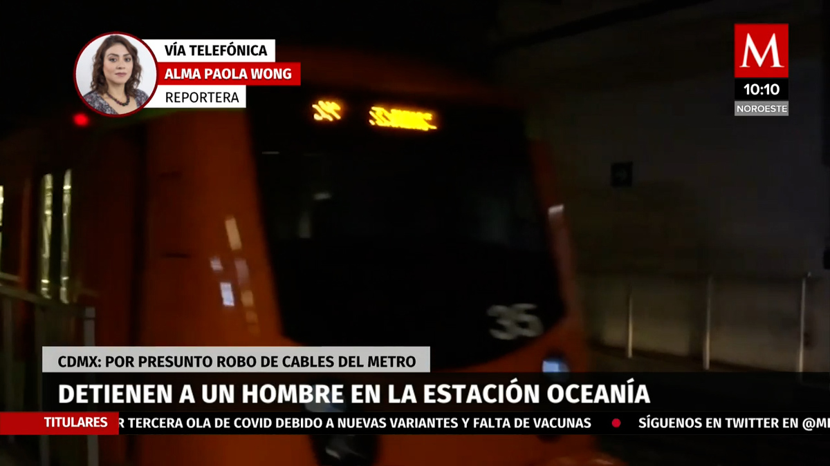 Detienen a un hombre en la estación Oceanía