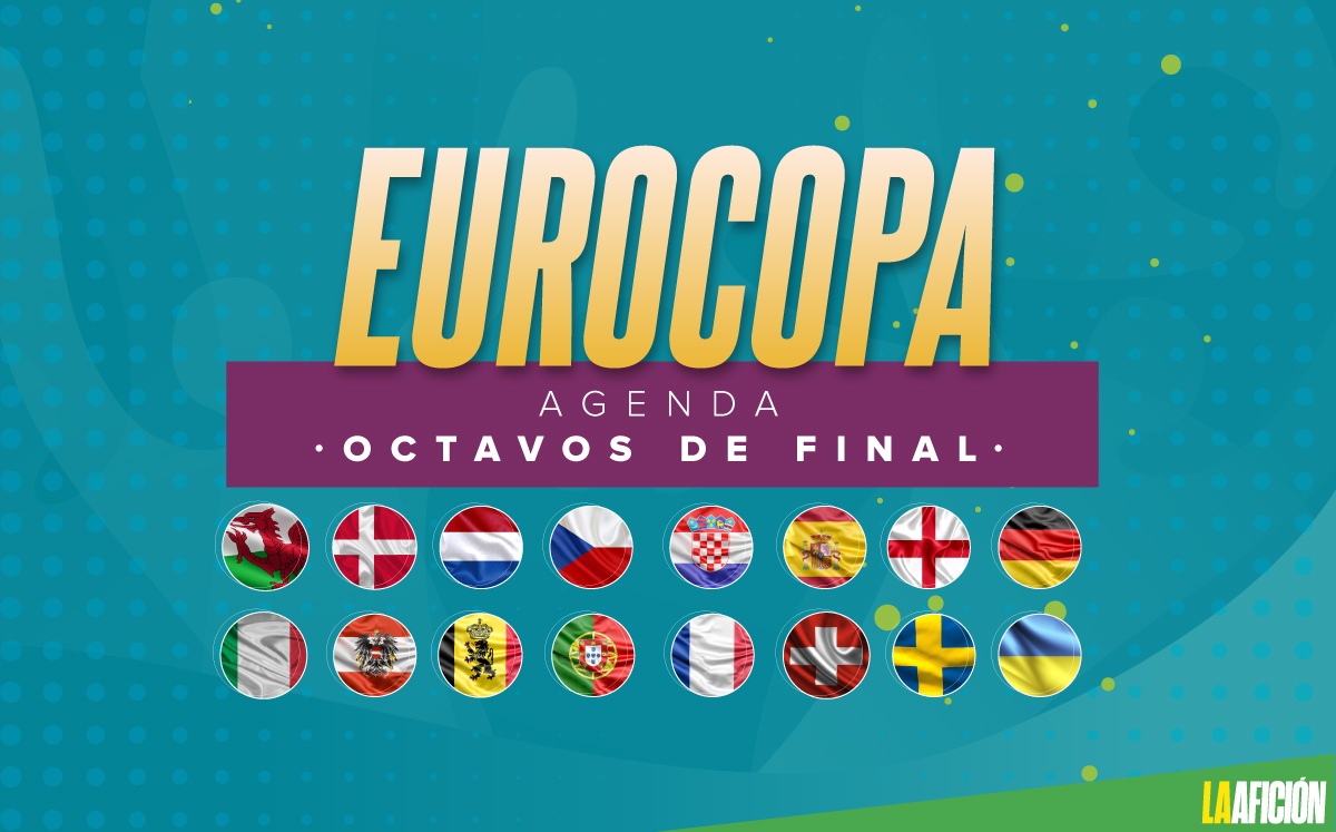 Dónde ver los octavos de final de la Eurocopa