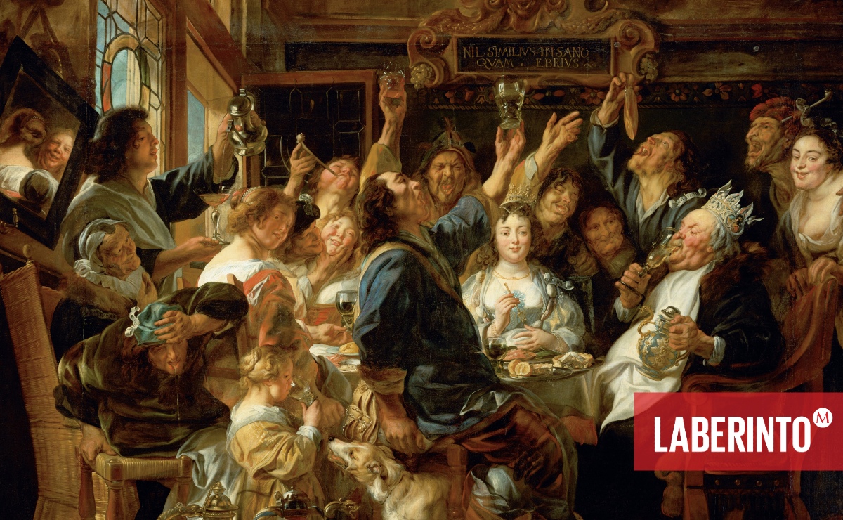 Jacob Jordaens, 'The Feast of the Bean King'. (Wikimedia Commons)