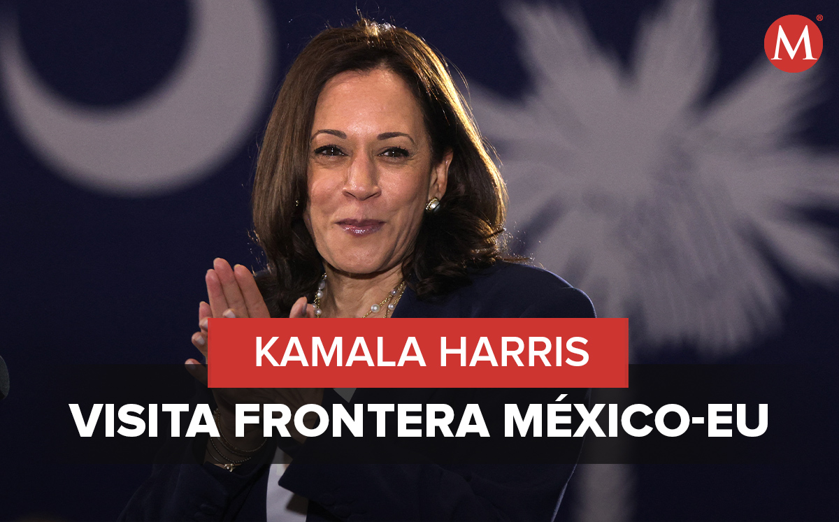 Kamala Harris visita El Paso, Texas. (Foto: AFP)