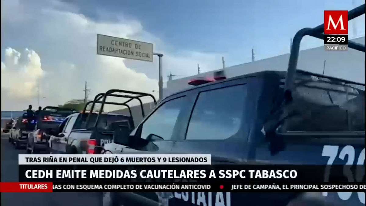 Tabasco. DH emite medidas cautelares para director de penal