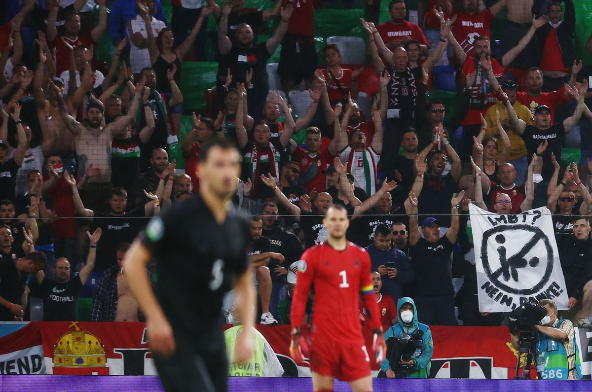 Aficionados húngaros (Reuters)