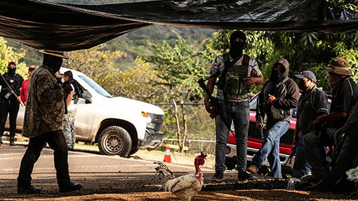Aguacateros de Michoacán toman armas contra cárteles