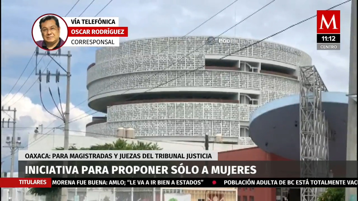 El Gobierno de Oaxaca presenta iniciativa para colocar a mujeres