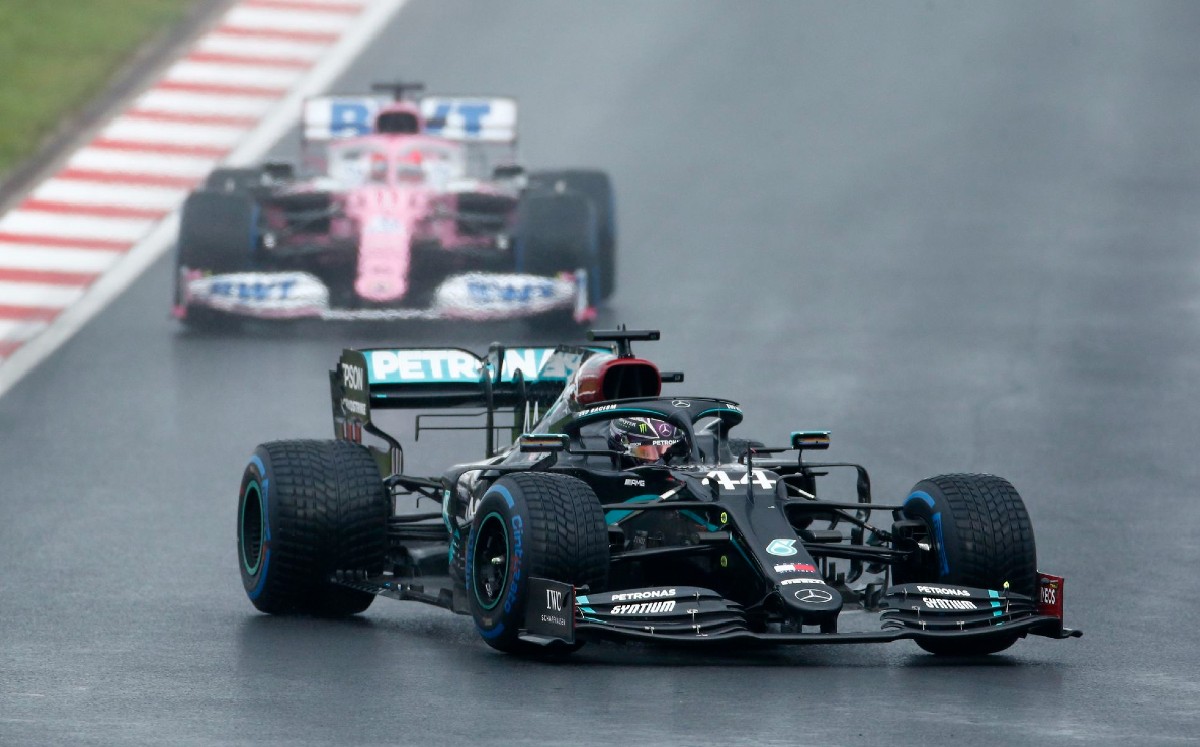 Lewis Hamilton, durante el GP de Turquía de 2020 (Reuters)