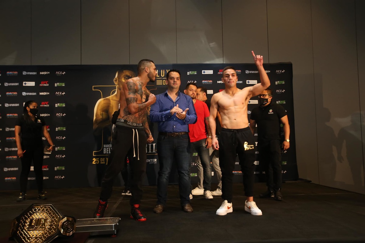 Todo listo para Lux Fight League 014 (César Pauli)