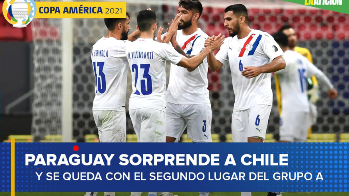 Paraguay sorprende y derrota a Chile en la Copa América