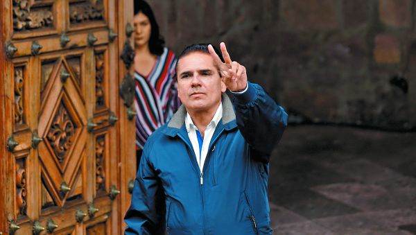 Aureoles afirmó que, de la mano de Morena, el crimen organizado volverá a mandar en Michoacán. Omar Franco
