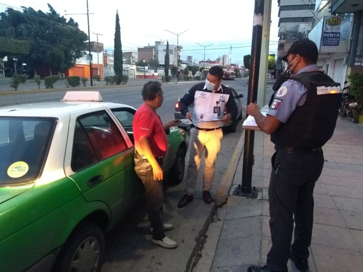 Disminuyen las infracciones a taxis en León en operativos de revisión