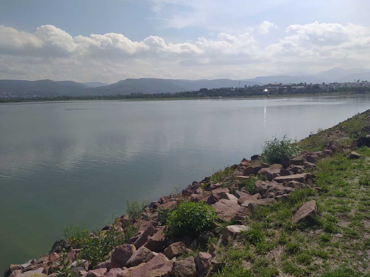 León | Por lluvias, nivel de agua de presa del Palote aumenta 3 mil 400 mts³.