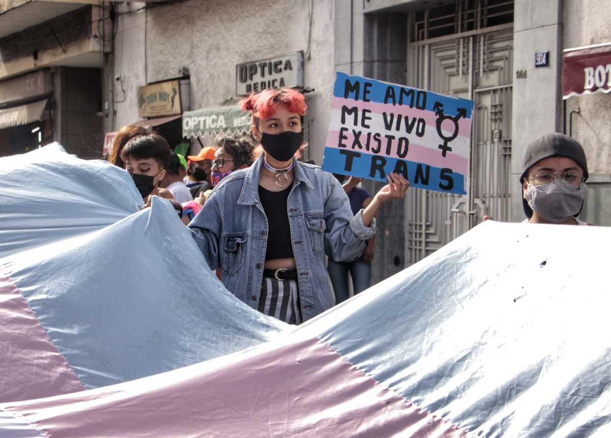 Primera Marcha TTTrans Puebla 2021. (Melanie Torres)