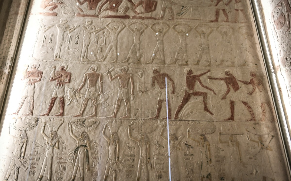 Una de las joyas de la sección egipcia del museo del Louvre. (AFP)