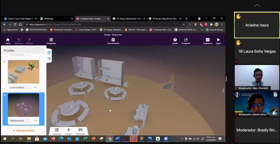 Virtual Reality Space Challenge de la NASA.