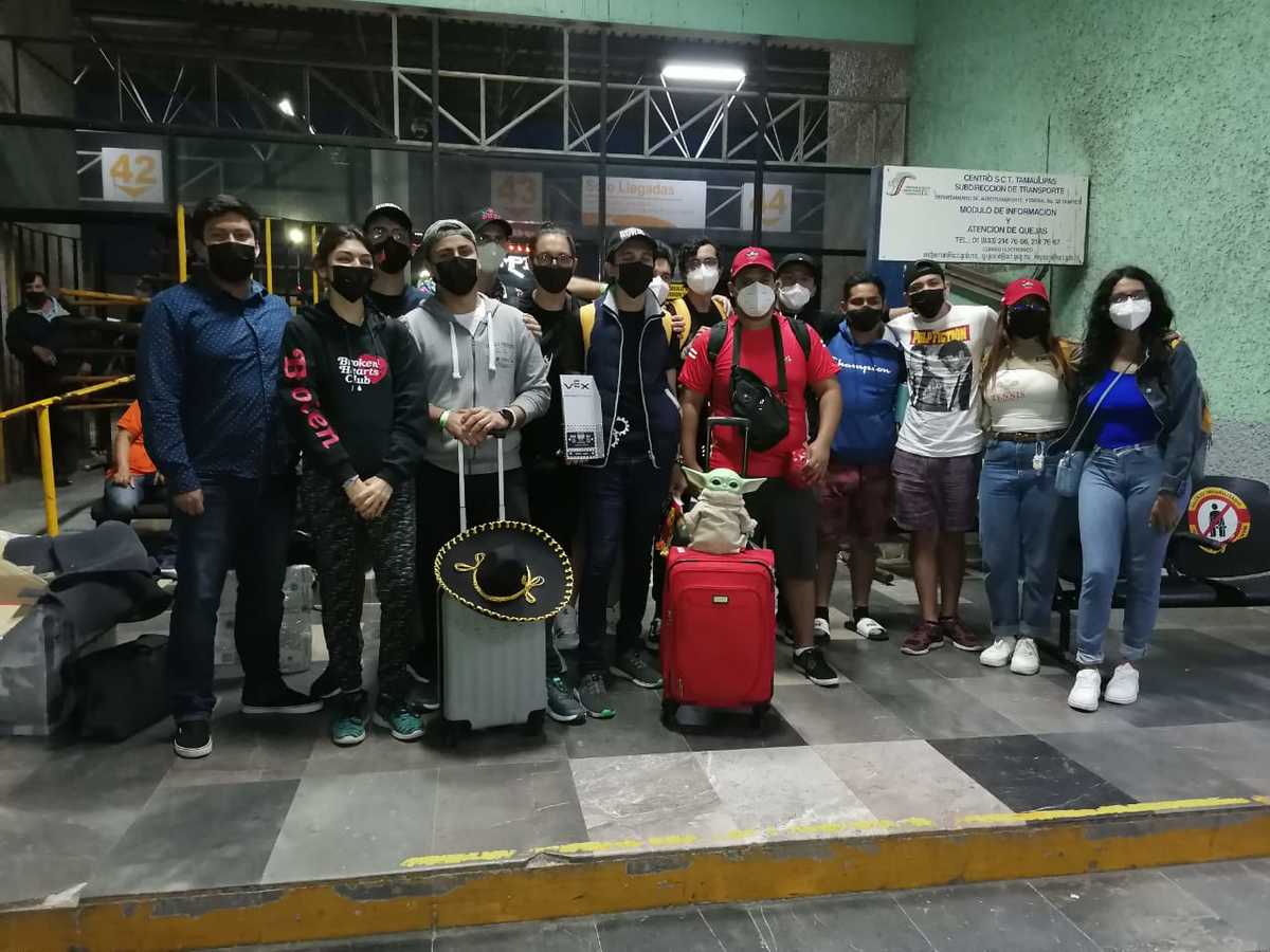 Alumnos de la Universidad Tecnológica de Altamira, participaron en Mundial de Robótica en EU (Foto: Erik Saldaña)