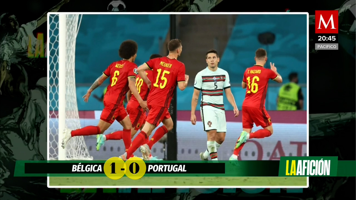 Bélgica vs Portugal: gol y resultado del partido de Eurocopa 2021