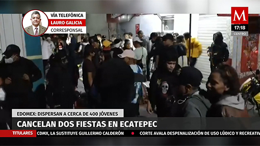 Cancelan dos fiestas masivas en Ecatepec