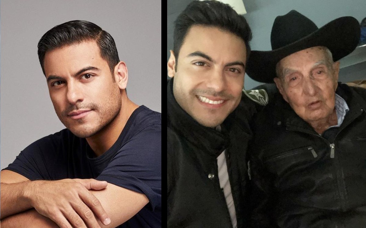Carlos Rivera está de luto tras la muerte de su abuelito materno. (Especial)