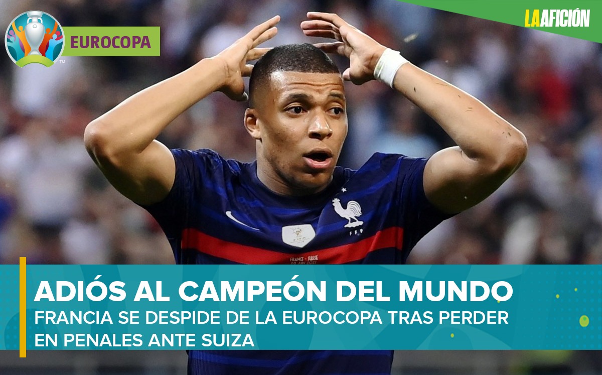 Francia se despide de la Eurocopa 2021 tras caer en penales (Reuters)