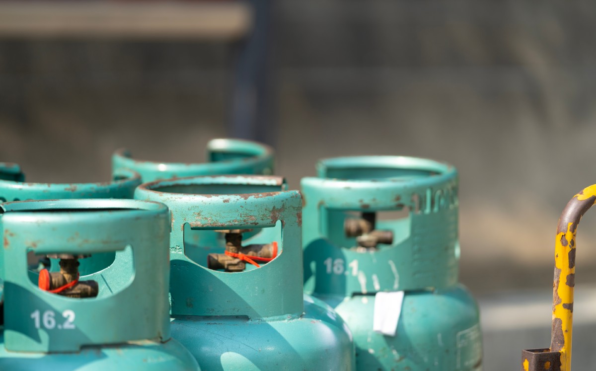 En el gas LP en la presentación de cilindro, las marcas más caras son Bullgas, Gas Imperial y Flama Gas. Foto: (Shutterstock)