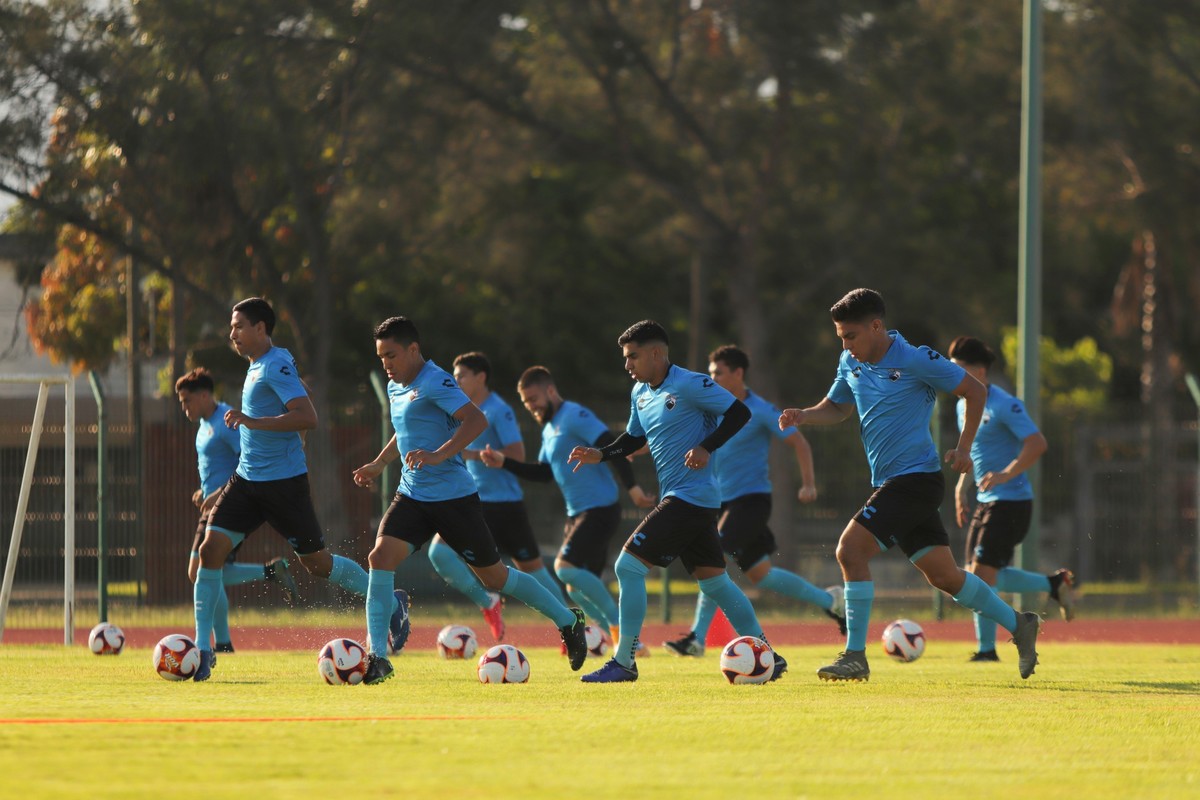 Jaiba Brava del Tampico-Madero en entrenamiento.