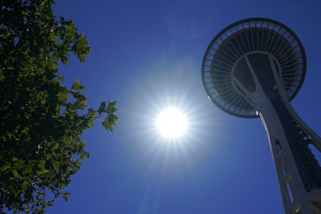 La ola de calor ha dejado temperaturas récord en el noroeste del continente. (AP)