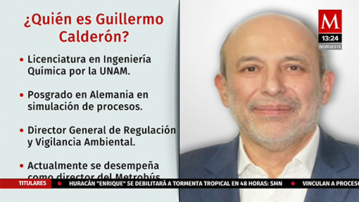 ¿Quién es Guillermo Calderón Aguilera? Nuevo director del metro