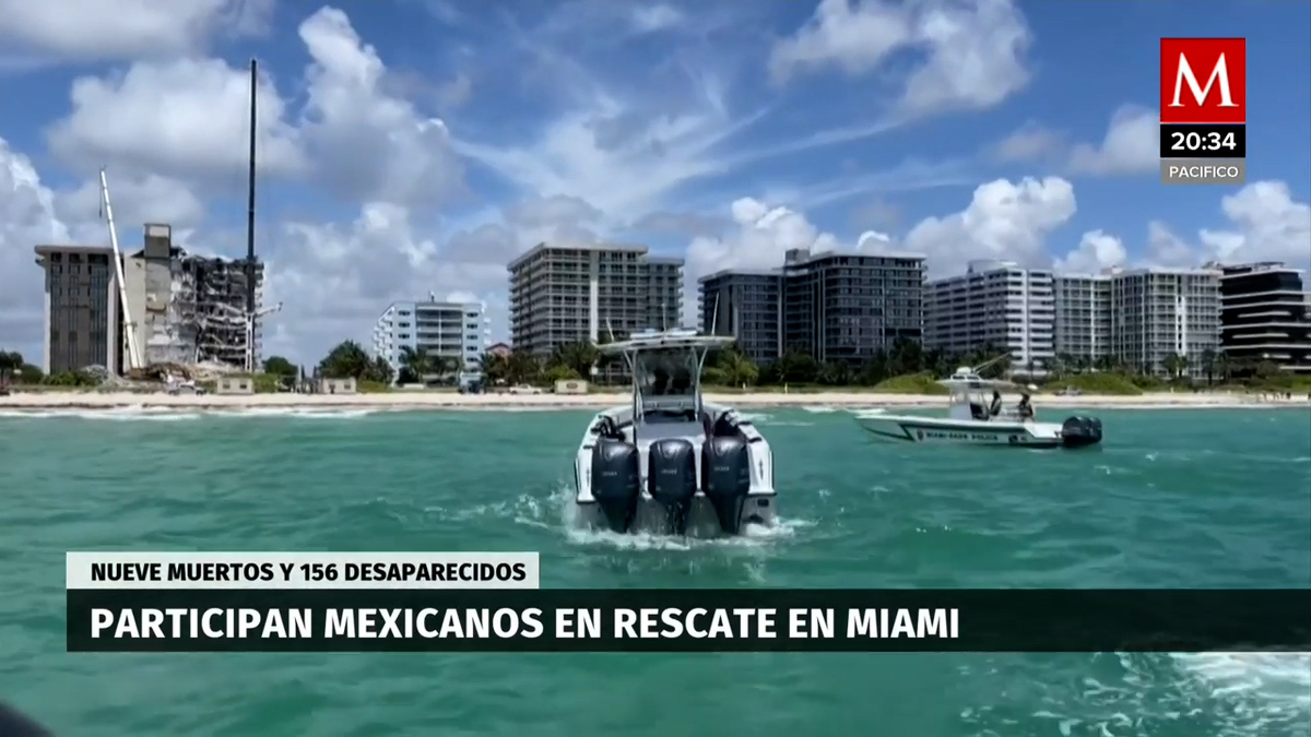 Rescatistas de México e Israel llegan a Miami tras colapso de edificio