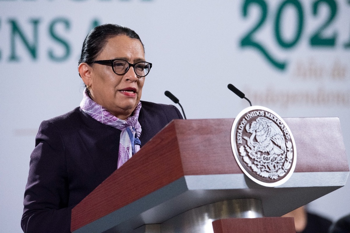 Rosa Icela Rodríguez informó que se presentaron 423 víctimas de feminicidio entre enero y mayo de este año. (Especial)